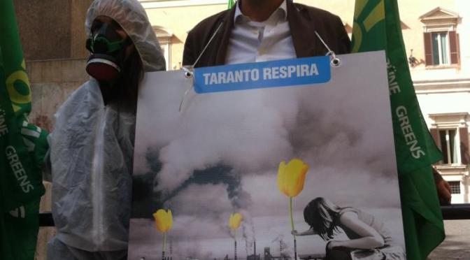 Minacce a Bonelli, la solidarietà dei Verdi di Taranto